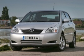TOYOTA Corolla 5 Doors 2002 2004