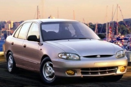 HYUNDAI Excel Sedan Excel 4 Doors 1998 2000