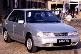 HYUNDAI Pony 5 Doors 1989 1994
