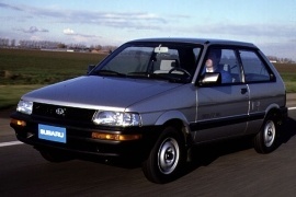 SUBARU Justy 3 doors 1989 1996