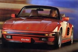 PORSCHE 911 Turbo Cabriolet 1987 1989