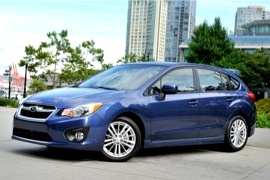 SUBARU Impreza 5 doors 2012 2016