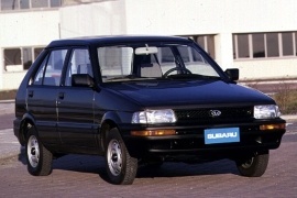 SUBARU Justy 5 doors 1989 1996