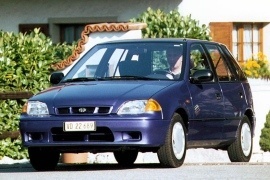 SUBARU Justy 5 doors 1997 2003